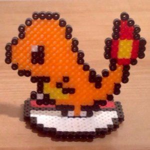 Charmander Pokeball Decoration - Game Room - Kids Room - Cute Geek Home De…